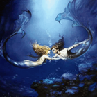 Mermaid Love Live Wallpaper icône