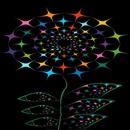 Multicolor Light Flower LWP APK