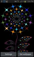 Multicolor Light Flower LWP poster