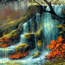 Nature Waterfall Magic LWP APK