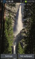 Nature Mountain Waterfall LWP poster