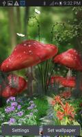 Red Mushroom Live Wallpaper Plakat