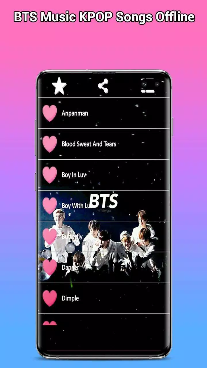Descarga de APK de Canción BTS | KPOP Música sin internet para Android