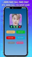 BTS Jimin Fake Call Fake Chat الملصق