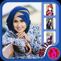 Hijab Beauty Camera Affiche