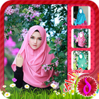 Hijab Syari Fashion Photo Edit-icoon
