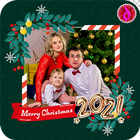Bingkai Foto Profil Natal 2021 icône