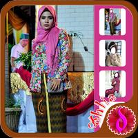 Party Hijab Fashion Style Plakat