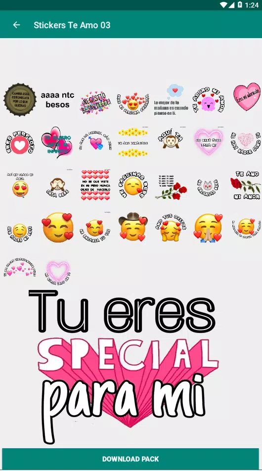 😍 🔥 New Stickers de Amor y Piropos para WhatsApp APK للاندرويد تنزيل
