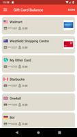 برنامه‌نما Gift Card Balance عکس از صفحه