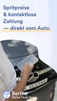 Bertha. Deine Tankstellen-App Plakat