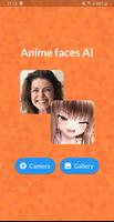 Anime Faces AI Affiche