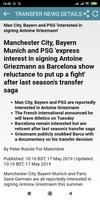 Transfer News for Barcelona screenshot 1