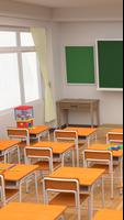 脱出ゲーム　新学期の教室 ポスター