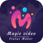 Magic Video Status Maker - Video Editor icône