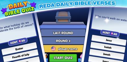 Daily Bible Quiz poster