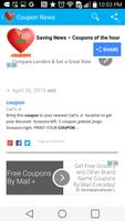 برنامه‌نما Coupon, Deals & Clearance News عکس از صفحه