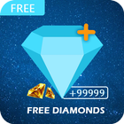 Win Free Diamonds For Free - 2021 icon