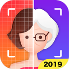 آیکون‌ Face Apps - Face Aging, Age app (Future Face)