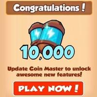 10k Spins - coin master 2023 poster