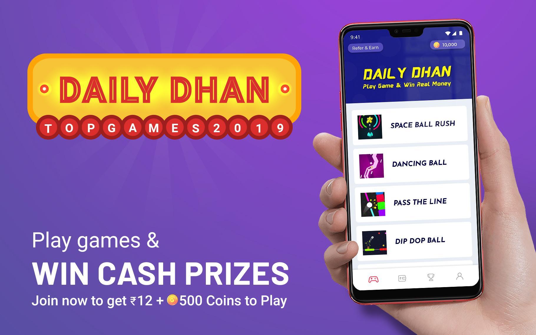 Daily Dhan : Play Game & Win Real Cash APK voor Android Download