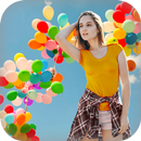 Balloon Camera Blur Maker : square fit foto size APK