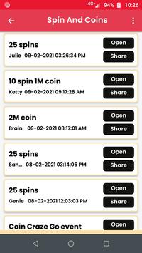 Free spins for coin master screenshot 1