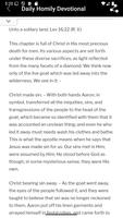 Our Daily Homily Plakat