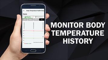 Journal de la température corporelle: Fever Check capture d'écran 1