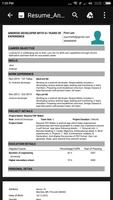 Resume PDF Maker Affiche