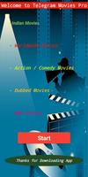 Telegram Movies Channels Pro imagem de tela 1