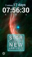 Star Clusters Countdown Affiche