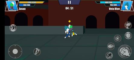 Stickman Hero Fight Ekran Görüntüsü 1