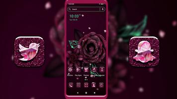 Giltter Rose Launcher Theme bài đăng