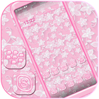 ikon Pink White Flower Theme