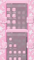 Pink White Flower Theme screenshot 2