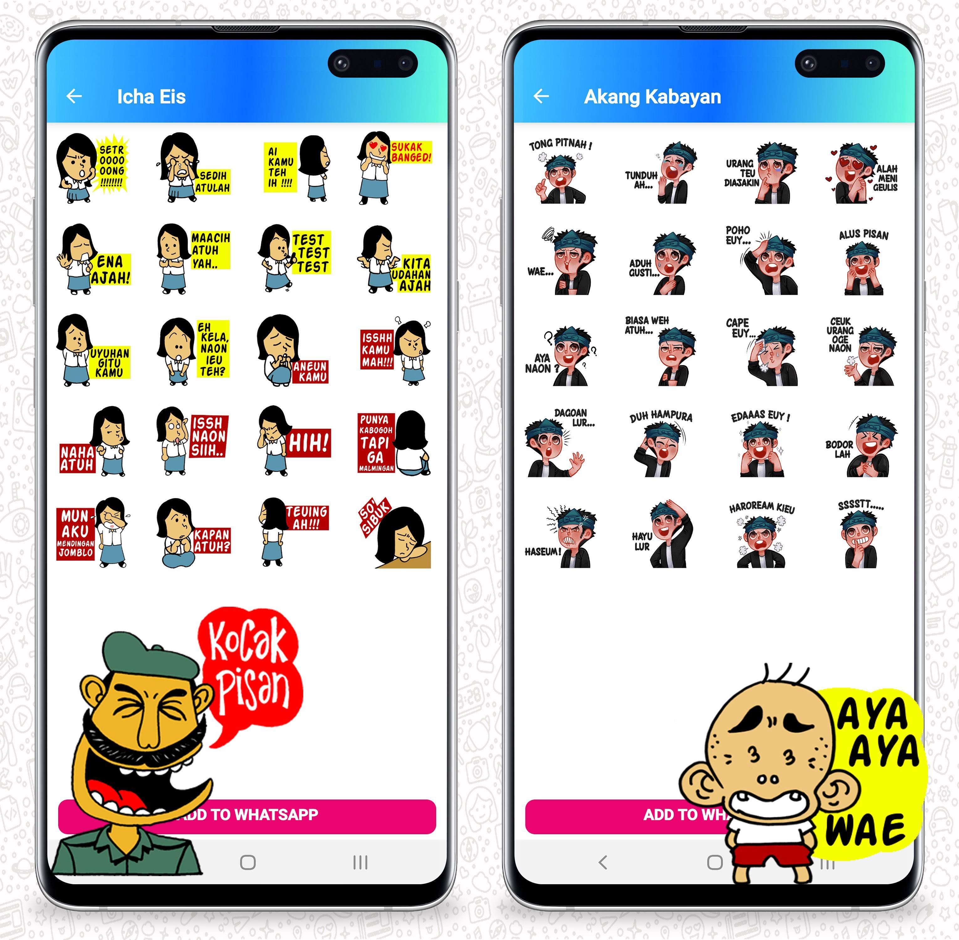 Wa Sticker Sundanese Cute Wastickerapps Sunda For Android Apk