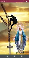 Holy Rosary in english-poster