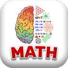 Brain Math: Puzzle Maths Games أيقونة