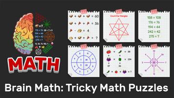 Poster Brain Math: Puzzle Maths Games