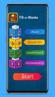 Fill-o-Blanks - English Grammar Quiz Game Cartaz