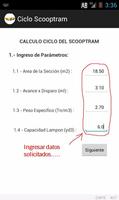 Calcular Rendimiento Scooptram gönderen