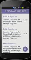 C PROGRAMMING SIMPLIFIED screenshot 1