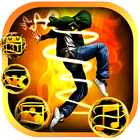 Dancer boy theme icon