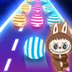Labubu Dancing Ball Color Road APK