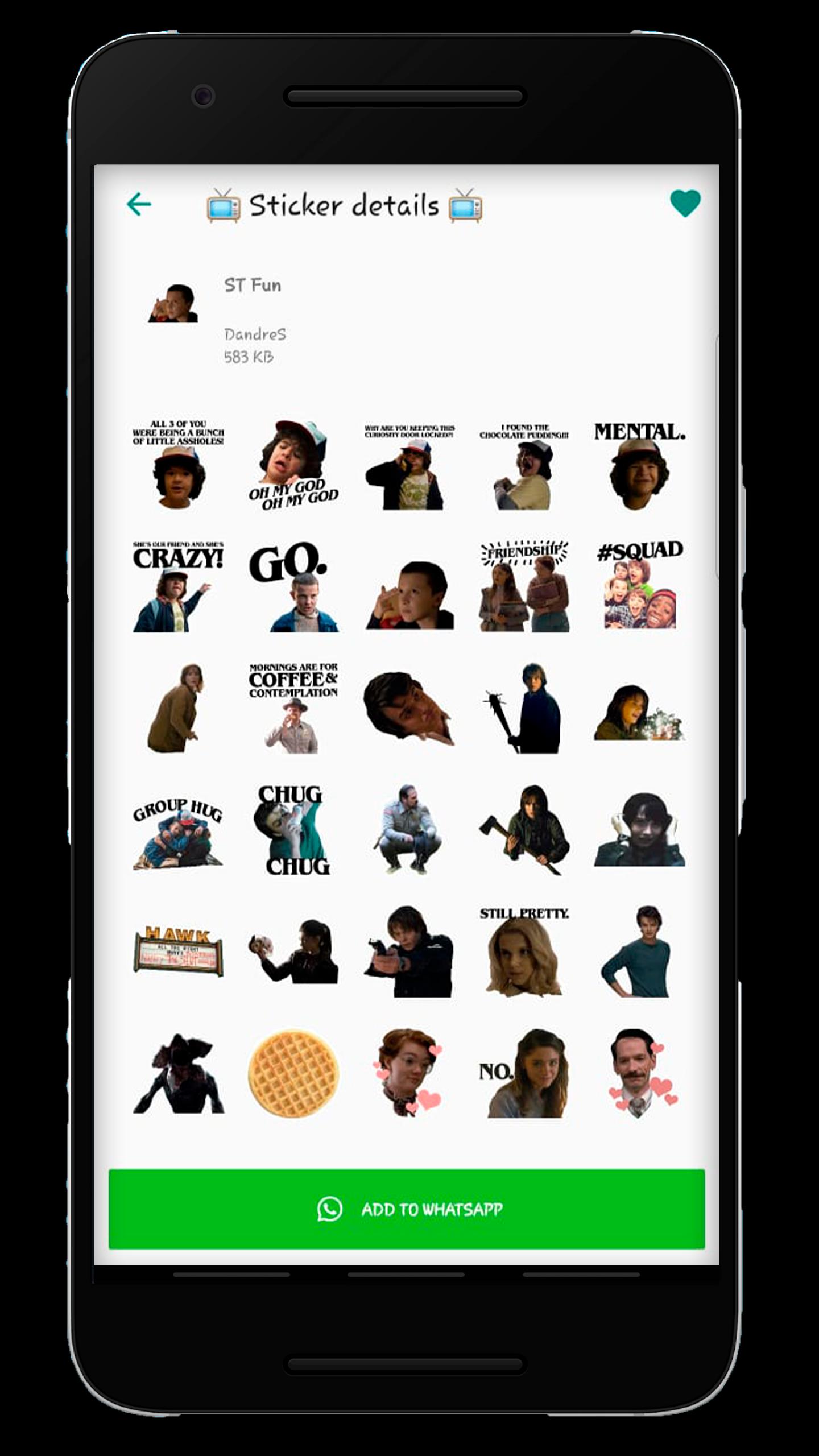 Stickers De Stranger Things Para Whatsapp For Android Apk Download