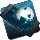 Moon Clouds live Wallpaper icon