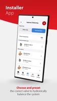 Installer الملصق