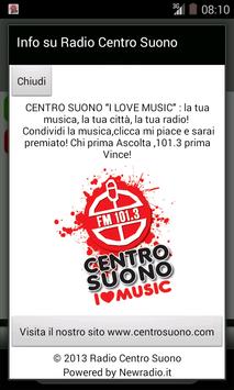 Radio CENTRO SUONO screenshot 1