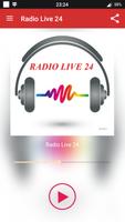Radio Live 24 plakat